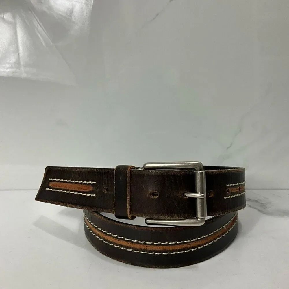 BKE Two Tone Leather Belt